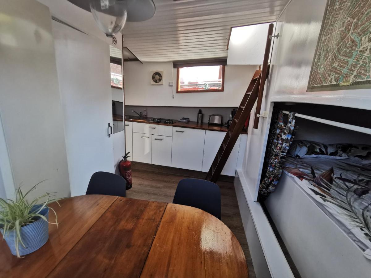 Waterloo Square River Vieuw Houseboat Amsterdam Exterior photo