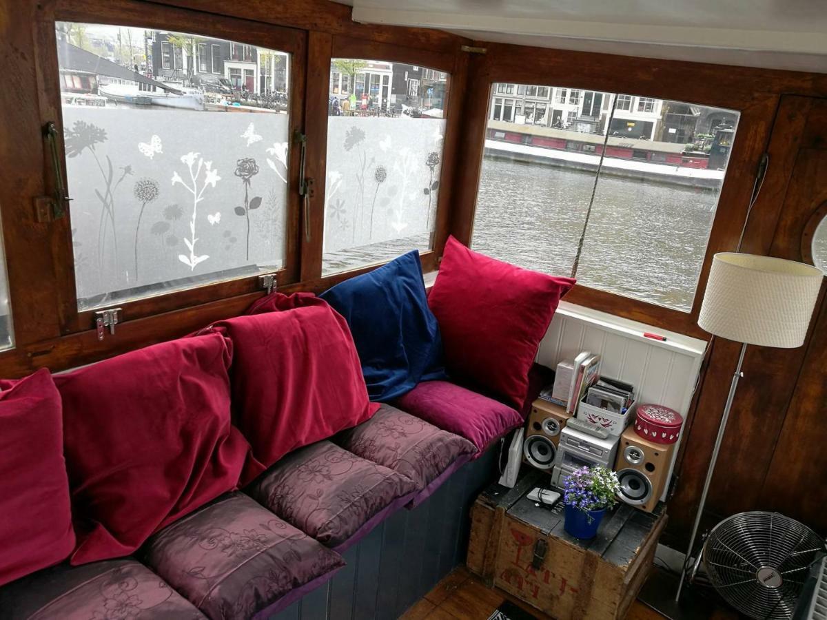 Waterloo Square River Vieuw Houseboat Amsterdam Exterior photo